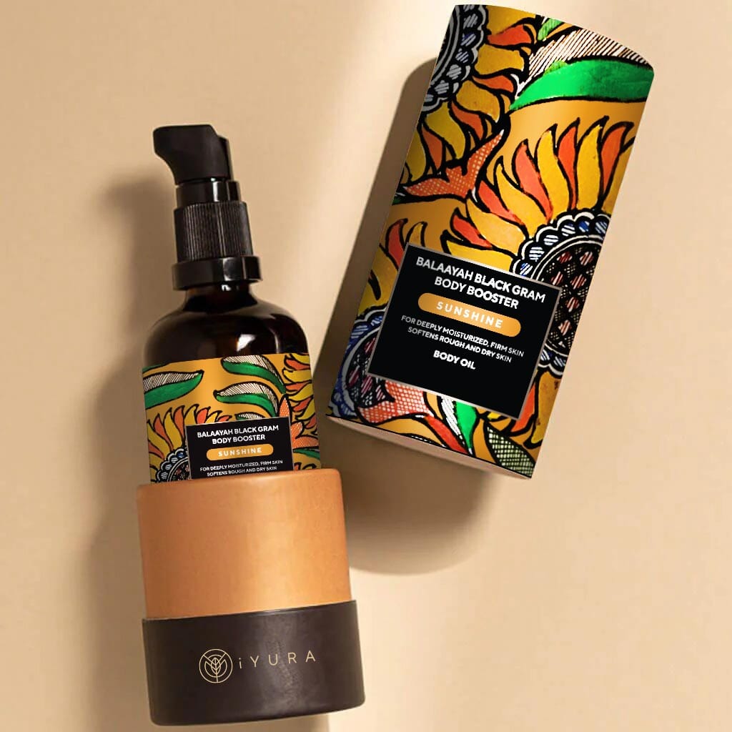 Balaayah Black Gram Body Booster – תערובת שמש – ממריץ ומעניק לחות לעור