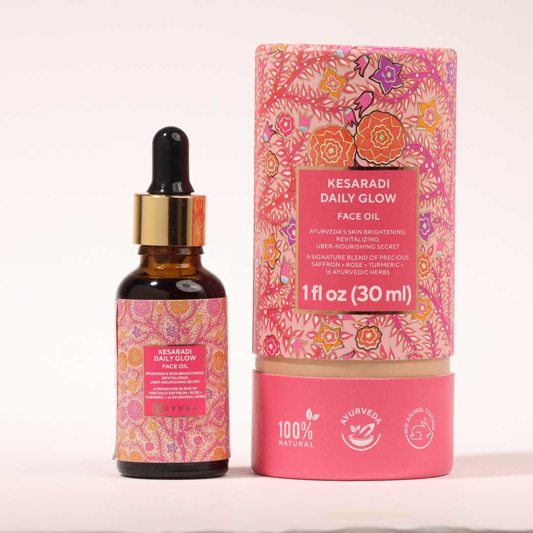 Kesaradi Oil – שמן פנים טבעי, מארז זוגי
