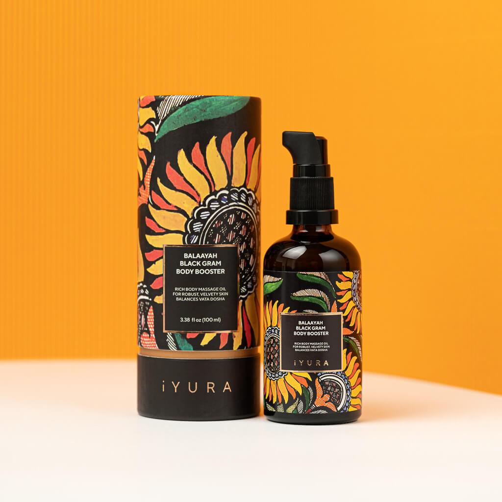 Balaayah Black Gram Body Booster – מארז כפול– לחות עמוקה והזנה