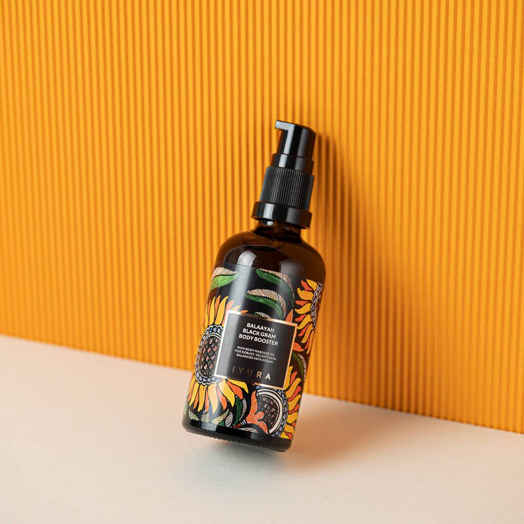 Balaayah Black Gram Body Booster – מארז כפול– לחות עמוקה והזנה