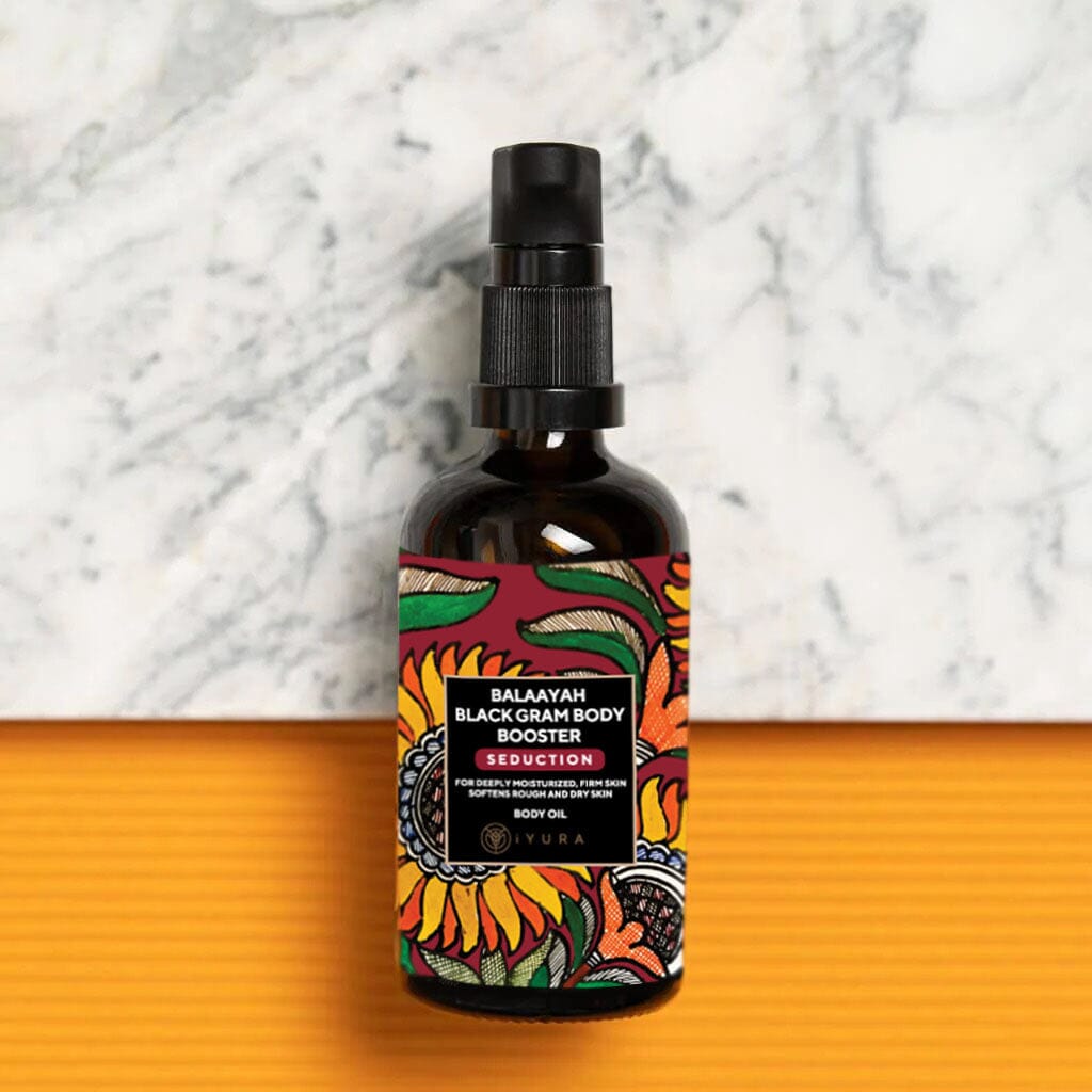 Balaayah Black Gram Body Booster – תערובת פיתוי – מעניק לחות ומגוון את העור
