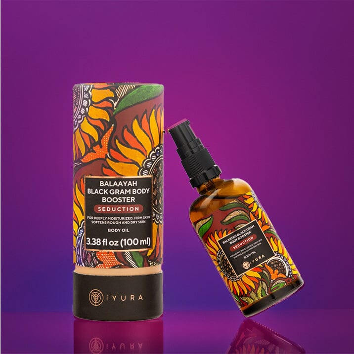 Balaayah Black Gram Body Booster – תערובת פיתוי – מעניק לחות ומגוון את העור