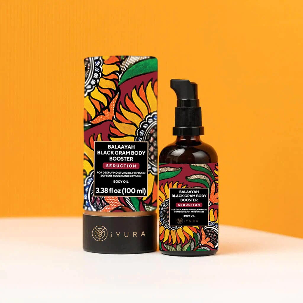 Balaayah Black Gram Body Booster – תערובת פיתוי – מעניק לחות ומגוון את העור