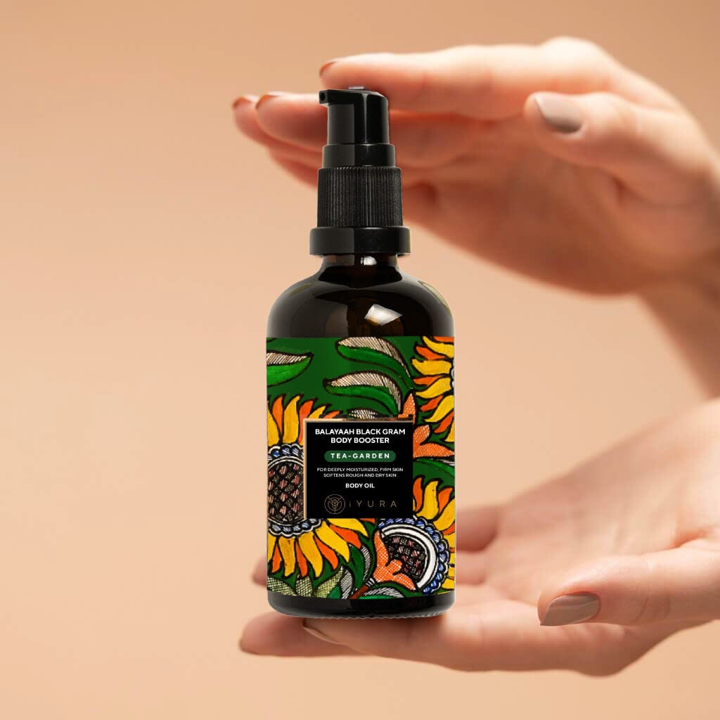 Balaayah Black Gram Body Booster – תערובת גן התה – מרענן וממצק את העור