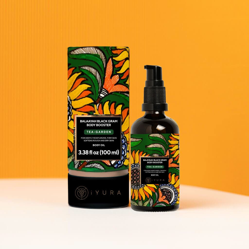 Balaayah Black Gram Body Booster – תערובת גן התה – מרענן וממצק את העור