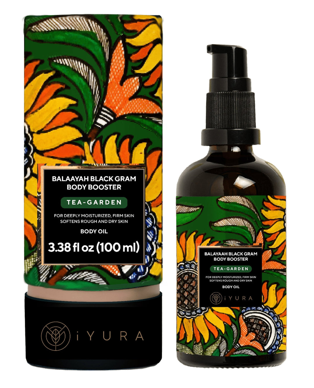 Balaayah Black Gram Body Booster – תערובת גן התה – מרענן וממצק את העור