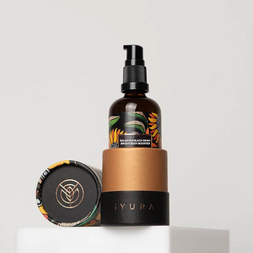 Balaayah Black Gram Bright Body Booster – לעור לא אחיד – ממצק ומבהיר