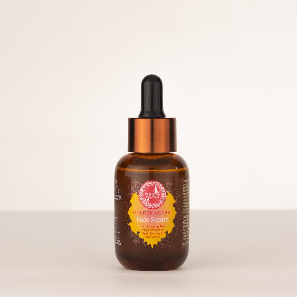 Golden Years Face Serum – For Age Spots – Brightens, Smooths & Firms
